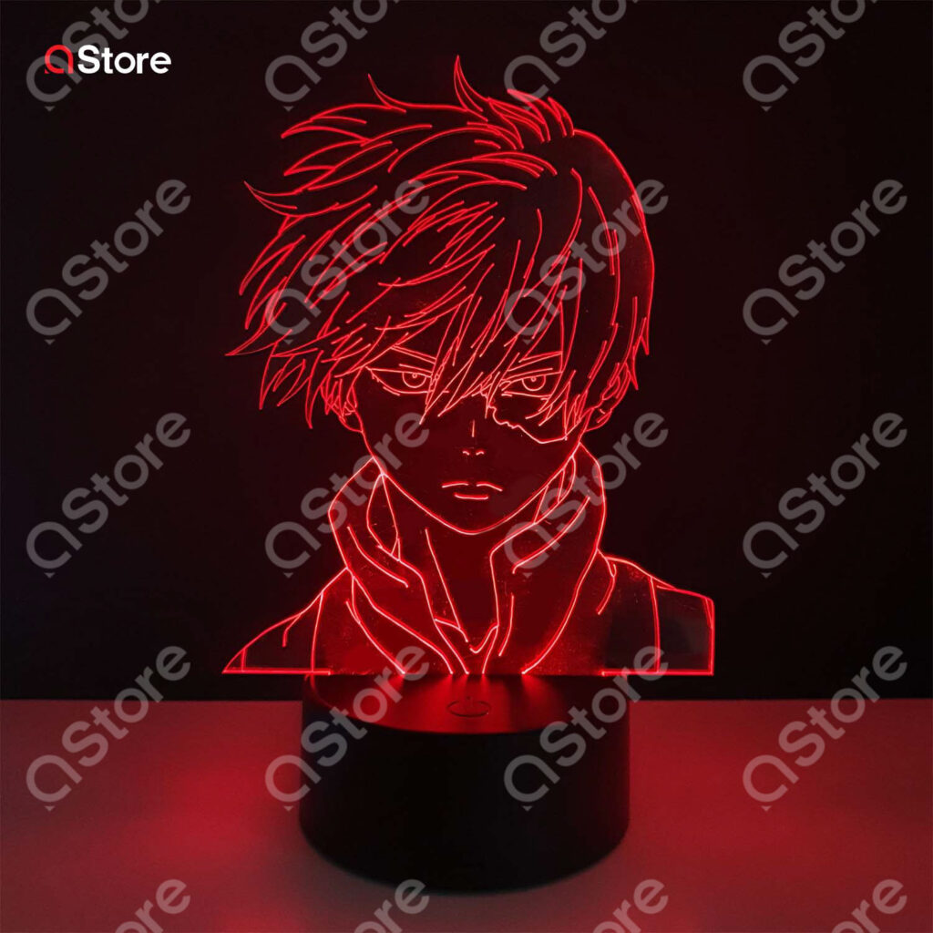 Led Lamp My Hero Academia Shoto Todoroki Colors Astore Egy