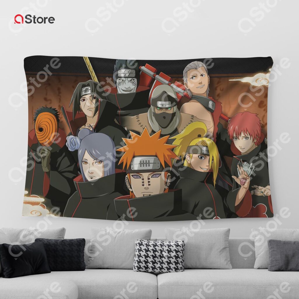 Tapestry 12 Naruto Akatsuki