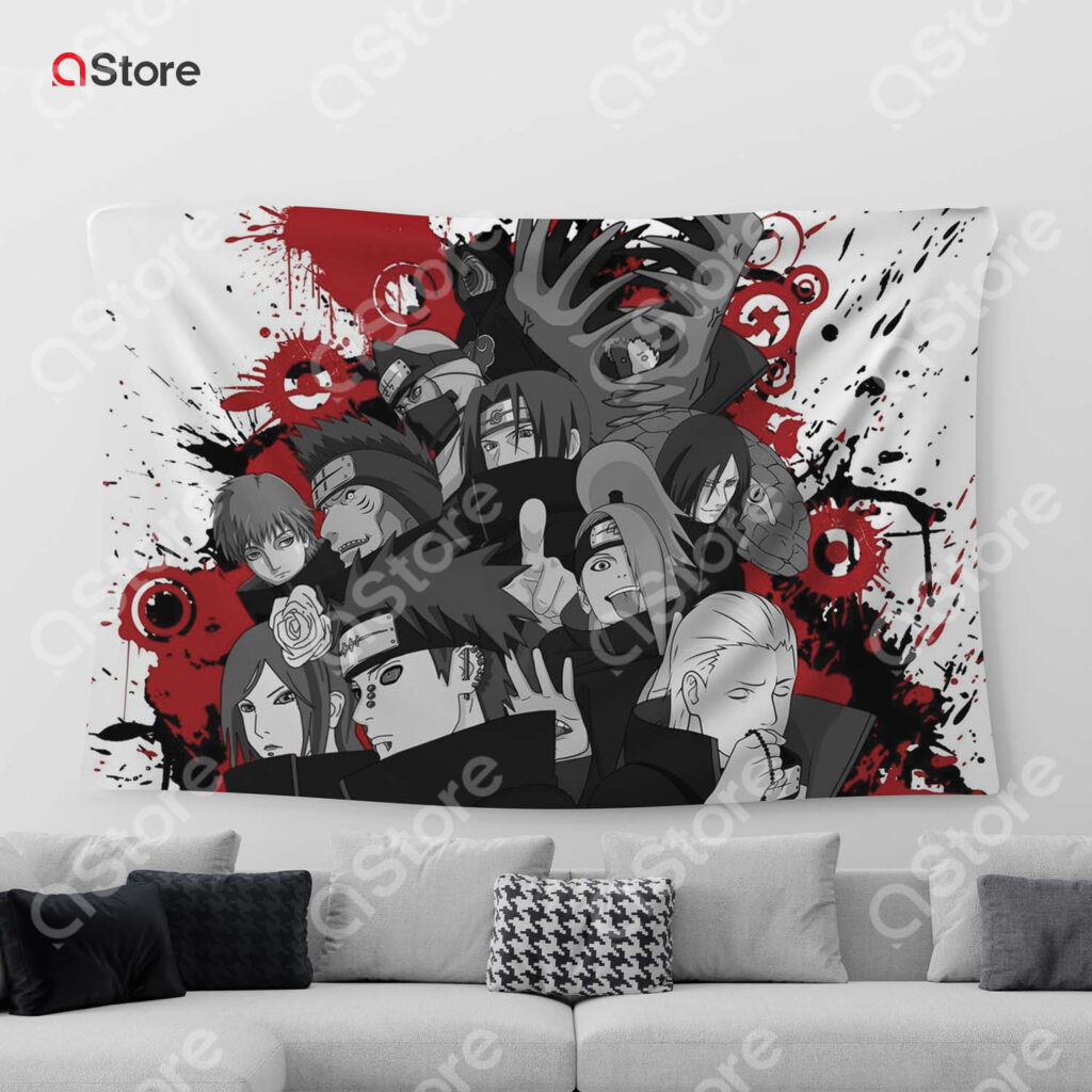 Tapestry 6 Naruto Akatsuki